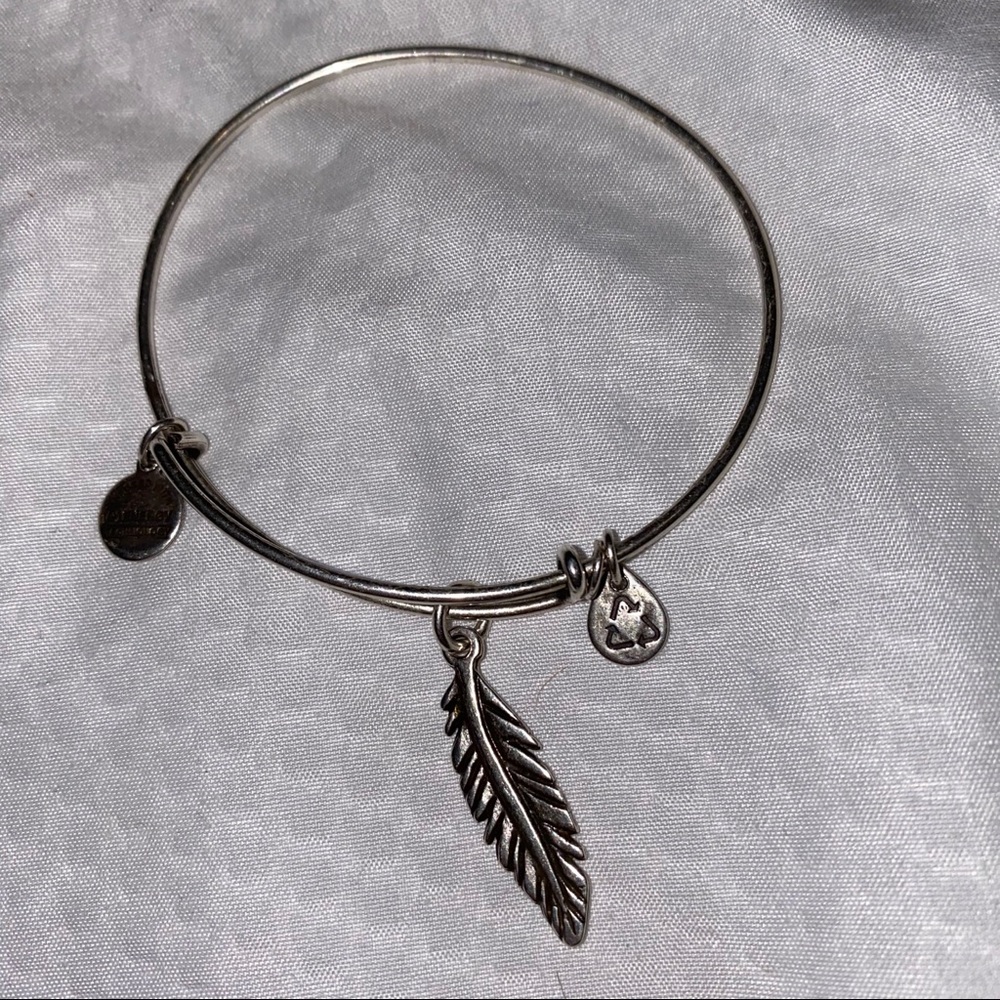 Alex and Ani Bracelet - Small Feather